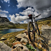 Mountain Bike na natureza