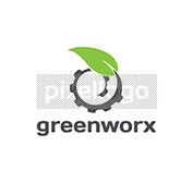 Logo marca da empresa greenworx